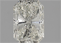 Natural Diamond 1.52 Carats, Radiant with  Cut, L Color, I1 Clarity and Certified by GIA