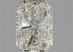 Picture of Natural Diamond 1.52 Carats, Radiant with  Cut, L Color, I1 Clarity and Certified by GIA