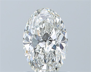 Picture of Natural Diamond 0.75 Carats, Oval with  Cut, H Color, VS1 Clarity and Certified by GIA