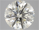Diamante Natural 5.02 quilates, Redondo , Color J, claridad VVS1 y certificado IGI