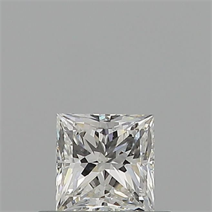 Picture of Natural Diamond 0.50 Carats, Princess with  Cut, G Color, VVS2 Clarity and Certified by GIA