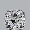 Natural Diamond 0.51 Carats, Cushion with  Cut, G Color, VVS2 Clarity and Certified by GIA