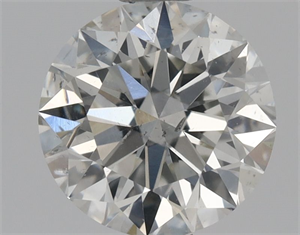 Picture of Natural Diamond 0.70 Carats, Round with Excellent Cut, H Color, SI2 Clarity and Certified by GIA