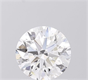 Lab Grown Diamond 1.04 Carats, Round with Ideal Cut, D Color, VVS1 Clarity and Certified by IGI
