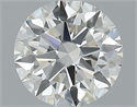 Natural Diamond 0.45 Carats, Round with Excellent Cut, G Color, SI1 Clarity and Certified by GIA