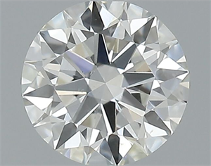 Picture of Natural Diamond 0.45 Carats, Round with Excellent Cut, G Color, SI1 Clarity and Certified by GIA