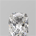Diamante Natural 0.70 quilates, Del cojín , Color D, claridad VVS2 y certificado GIA