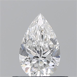 Picture of Natural Diamond 0.50 Carats, Pear with  Cut, F Color, VS2 Clarity and Certified by GIA