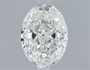 Picture of Natural Diamond 0.70 Carats, Oval with  Cut, H Color, SI2 Clarity and Certified by GIA