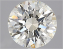 Natural Diamond 2.01 Carats, Round with Excellent Cut, J Color, VS1 Clarity and Certified by IGI