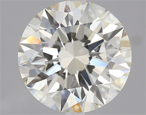 Picture of Natural Diamond 2.01 Carats, Round with Excellent Cut, J Color, VS1 Clarity and Certified by IGI