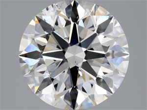 Foto Diamante Natural 2.50 quilates, Redondo , Color G, claridad SI1 y certificado GIA de