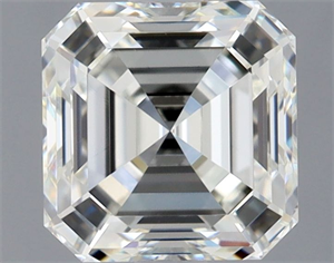 Picture of Natural Diamond 1.21 Carats, Asscher with  Cut, I Color, VVS2 Clarity and Certified by GIA