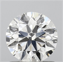 Natural Diamond 1.00 Carats, Round with Excellent Cut, I Color, I1 Clarity and Certified by GIA