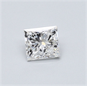 Diamante Natural 0.40 quilates, Princesa , Color D, claridad VVS1 y certificado GIA