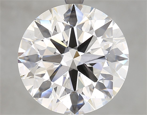 Picture of Lab Grown Diamond 10.10 Carats, Round with Ideal Cut, G Color, VS2 Clarity and Certified by IGI