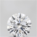 Del inventario de diamantes de laboratorio, 1.53 quilates, Redondo , Color D, claridad VVS2 y certificado IGI
