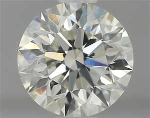 Foto Diamante Natural 0.70 quilates, Redondo , Color J, claridad VVS1 y certificado IGI de