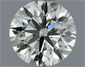 Natural Diamond 1.00 Carats, Round with Excellent Cut, K Color, VVS2 Clarity and Certified by IGI