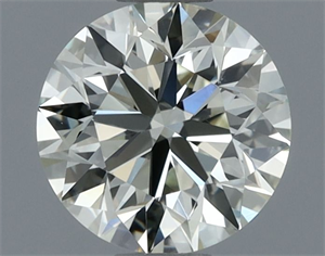 Picture of Natural Diamond 1.00 Carats, Round with Excellent Cut, K Color, VVS2 Clarity and Certified by IGI