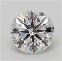 Lab Grown Diamond 1.03 Carats, Round with Ideal Cut, D Color, VS1 Clarity and Certified by IGI