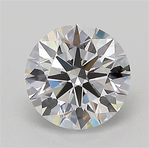 Picture of Lab Grown Diamond 1.03 Carats, Round with Ideal Cut, D Color, VS1 Clarity and Certified by IGI