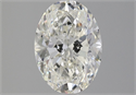 Diamante Natural 3.06 quilates, Ovalado , Color J, claridad SI2 y certificado GIA