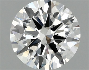 Picture of Lab Grown Diamond 1.50 Carats, Round with Ideal Cut, G Color, VVS2 Clarity and Certified by IGI