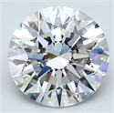 Diamante Natural 3.21 quilates, Redondo , Color D, claridad VS1 y certificado GIA