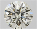 Natural Diamond 1.20 Carats, Round with Excellent Cut, J Color, VS2 Clarity and Certified by IGI