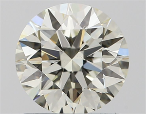 Picture of Natural Diamond 1.20 Carats, Round with Excellent Cut, J Color, VS2 Clarity and Certified by IGI