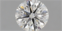 Diamante Natural 0.61 quilates, Redondo , Color I, claridad VVS1 y certificado GIA