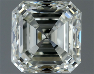 Picture of Natural Diamond 1.00 Carats, Asscher with  Cut, I Color, VS2 Clarity and Certified by IGI
