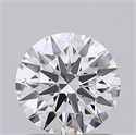 Del inventario de diamantes de laboratorio, 1.03 quilates, Redondo , Color D, claridad VVS2 y certificado IGI