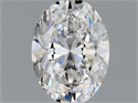 Diamante Natural 0.43 quilates, Ovalado , Color D, claridad VVS2 y certificado GIA