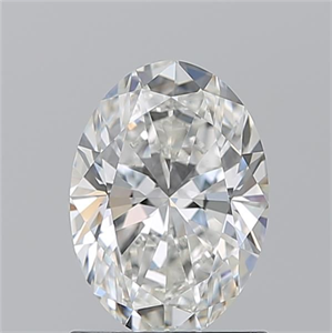 Picture of Natural Diamond 1.20 Carats, Oval with  Cut, G Color, VVS2 Clarity and Certified by GIA
