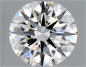 Diamante Natural 0.71 quilates, Redondo , Color H, claridad IF y certificado GIA