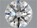 Natural Diamond 3.04 Carats, Round with Excellent Cut, D Color, SI2 Clarity and Certified by GIA