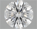 Lab Grown Diamond 3.54 Carats, Round with Ideal Cut, E Color, VVS1 Clarity and Certified by IGI