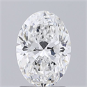 Natural Diamond 1.20 Carats, Oval with  Cut, F Color, VS2 Clarity and Certified by GIA