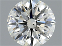 Diamante Natural 0.40 quilates, Redondo , Color J, claridad SI1 y certificado GIA