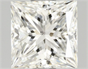 Natural Diamond 1.01 Carats, Princess with  Cut, I Color, SI1 Clarity and Certified by GIA