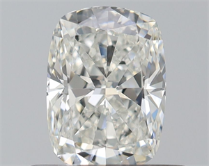 Picture of Natural Diamond 0.54 Carats, Cushion with  Cut, I Color, VVS2 Clarity and Certified by GIA