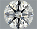 Natural Diamond 0.71 Carats, Round with Excellent Cut, I Color, VS1 Clarity and Certified by GIA