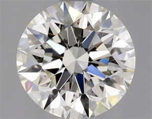 Picture of Natural Diamond 1.00 Carats, Round with Excellent Cut, J Color, VVS2 Clarity and Certified by GIA