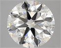 Diamante Natural 4.02 quilates, Redondo , Color F, claridad VVS2 y certificado GIA