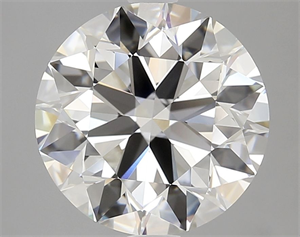 Foto Diamante Natural 4.02 quilates, Redondo , Color F, claridad VVS2 y certificado GIA de