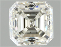 Diamante Natural 1.02 quilates, Asscher , Color H, claridad SI1 y certificado IGI