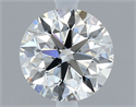Diamante Natural 0.60 quilates, Redondo , Color H, claridad VS1 y certificado GIA