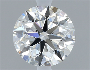 Foto Diamante Natural 0.60 quilates, Redondo , Color H, claridad VS1 y certificado GIA de